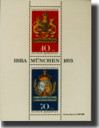 ALLEMAGNE-RFA  - BF : Congrès philatélique 'IBRA MÜNCHEN 1973' **