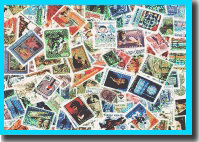 100 different stamps HUNGARY