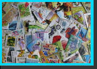 50 different stamps MALAYSIA