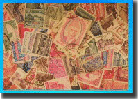 50 timbres différents PAKISTAN